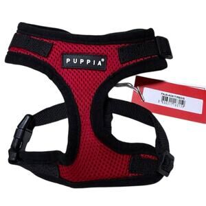 Puppia Red Dog Harness Size Small NWT